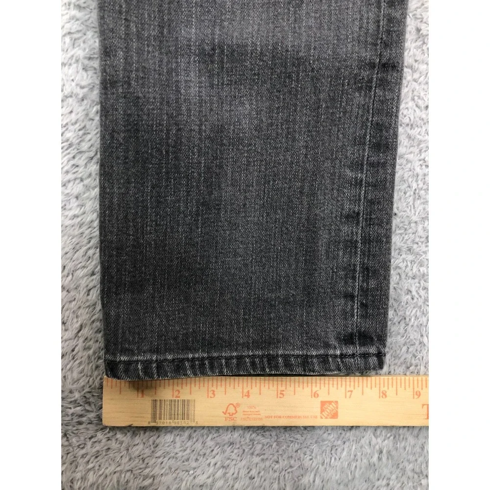 Joe's Jeans Men 36x34 Grey The Brixton Straight Fit